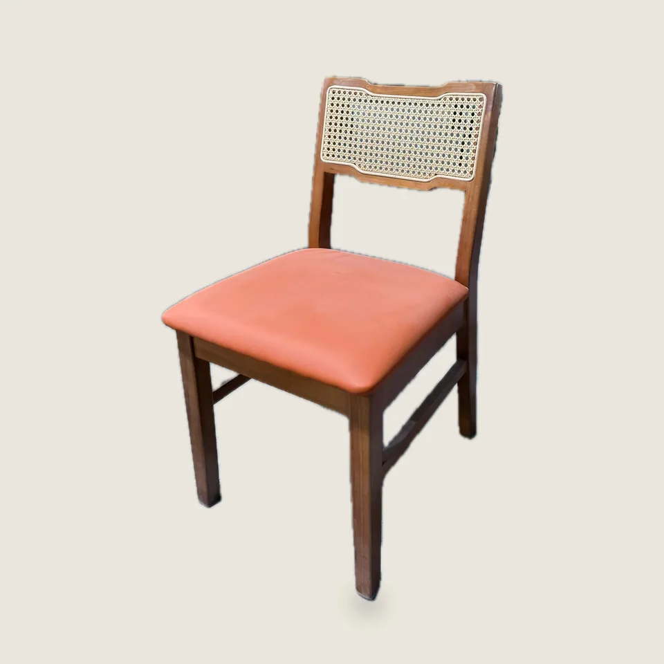 Cane Crest Side Chair