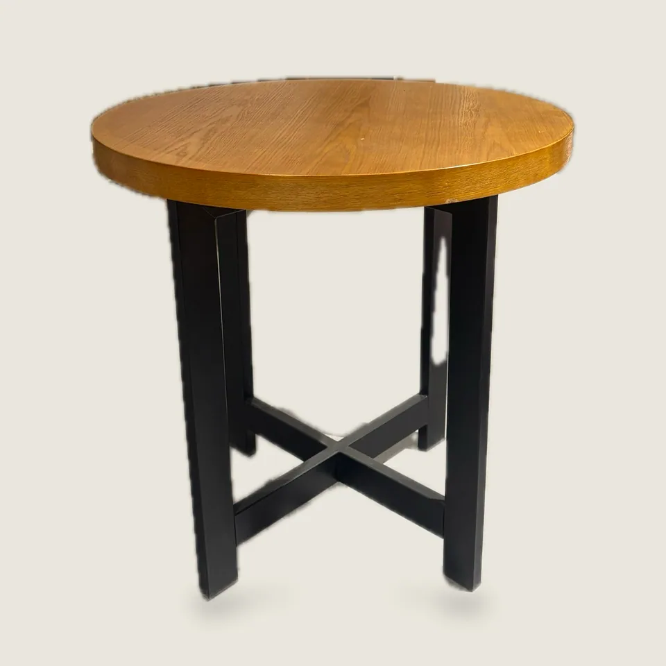 Cross-Brace Round Table