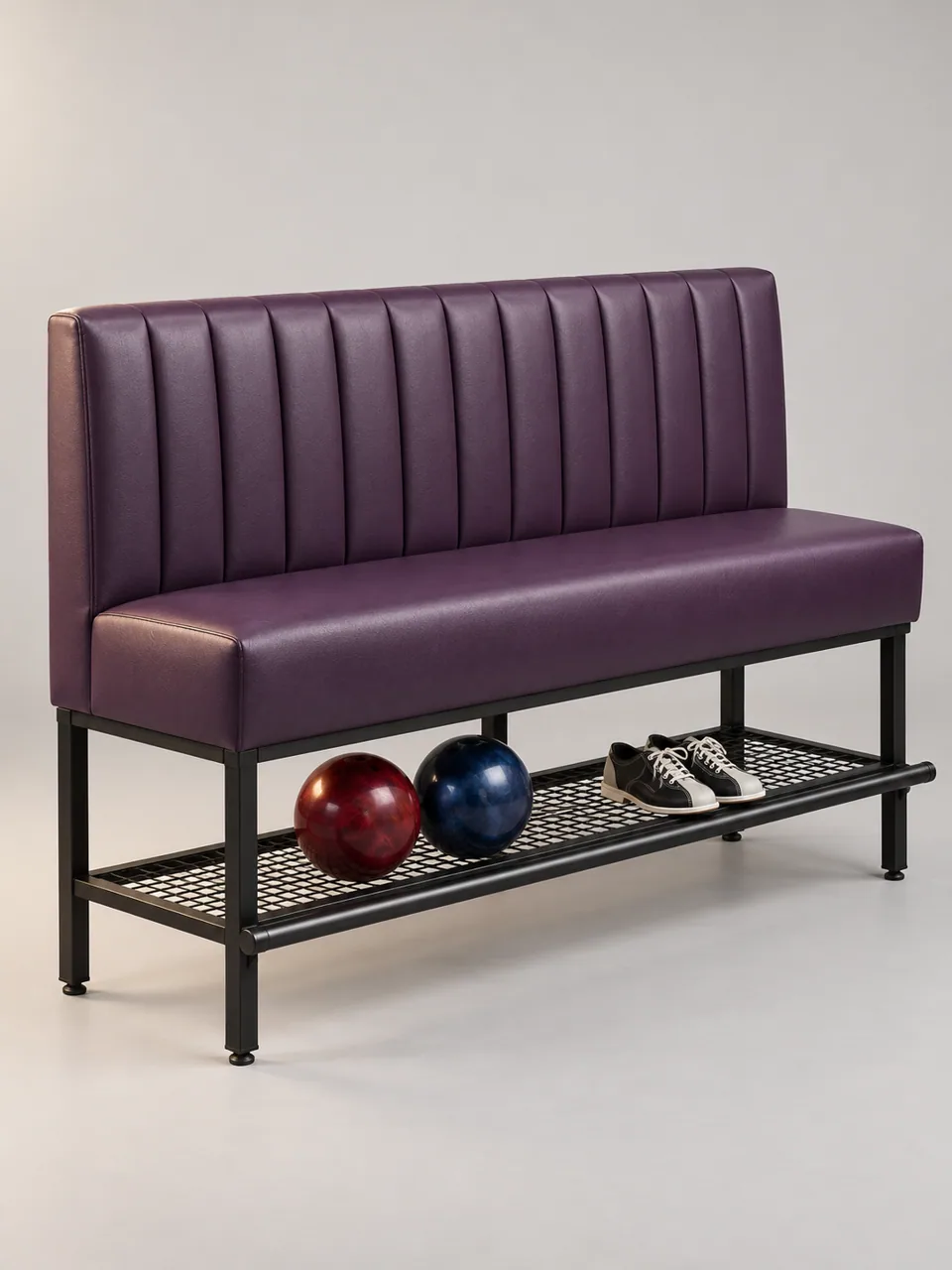 Lane-Side Gear Shelf Bench