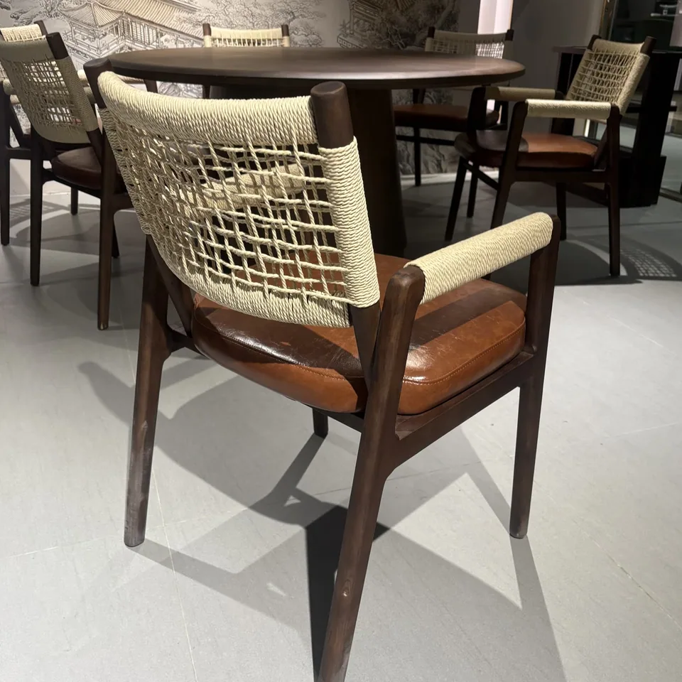 Rope Grid Armchair view 2