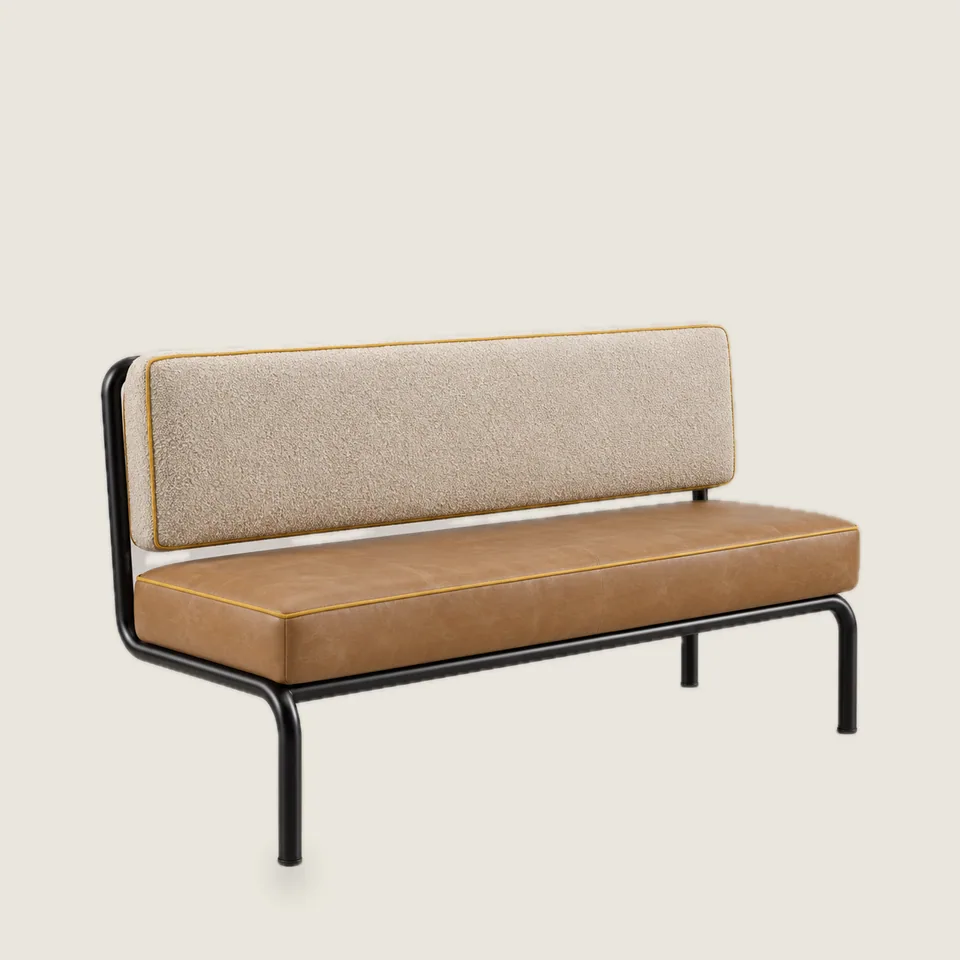 Tube-Frame Taproom Bench
