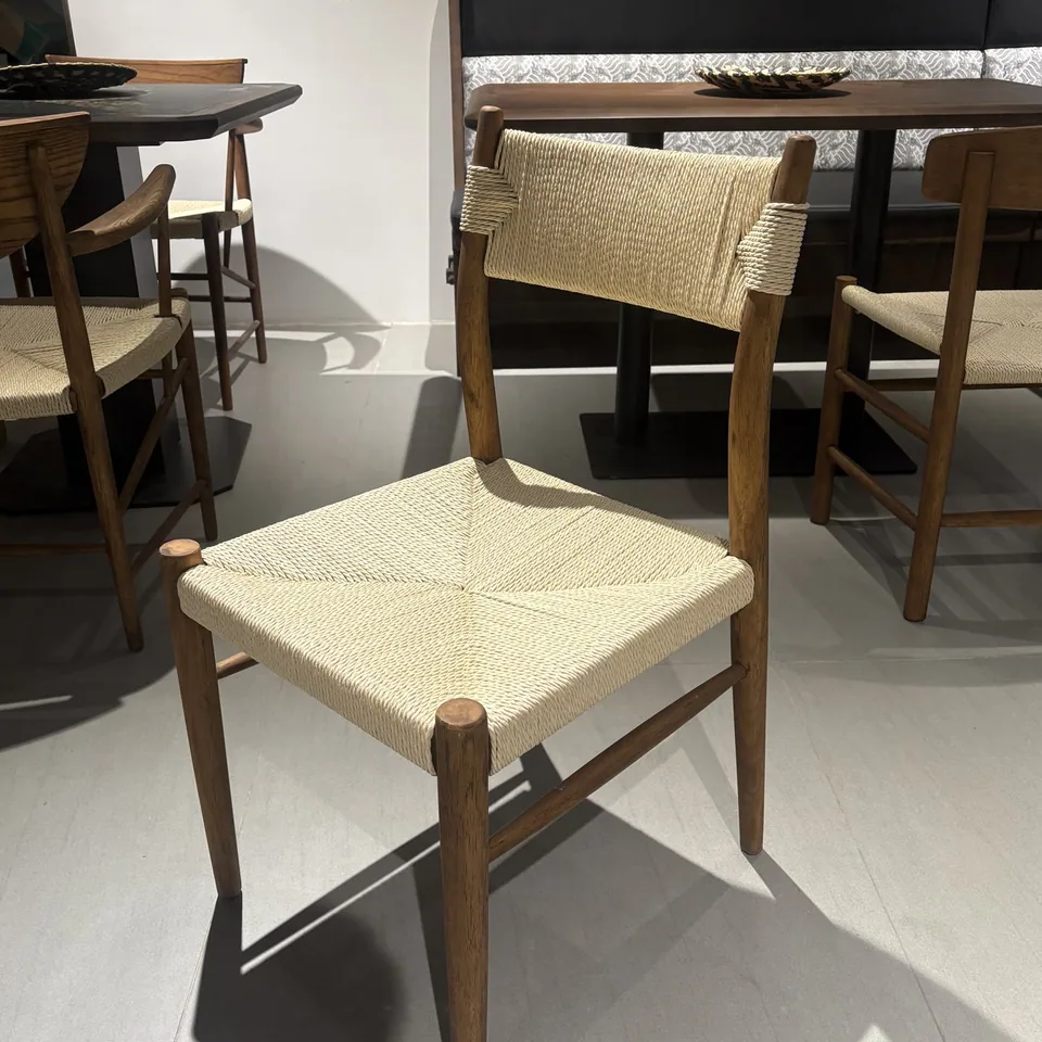 Wrapped-Back Cord Chair